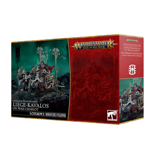 Liege-Kavalos on War Chariot - Ossiarch Bonereapers - Game On