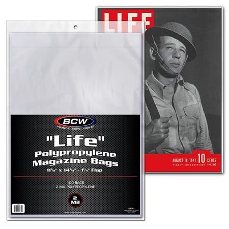 Resealable Life Magazine Bags - Game On