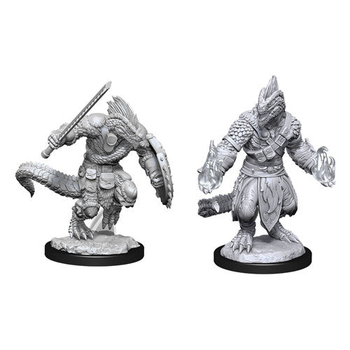 Lizardfolk Barbarian & Cleric - Adversaries - Game On