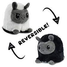 Llama Happy Angry Black White - Game On