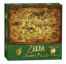 LoZ Hyrule Map 550pc Puzzle - Game On