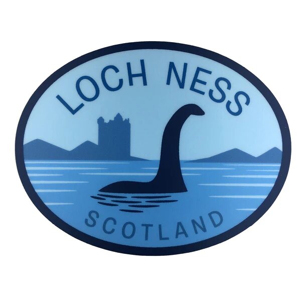 Loch Ness, Scotland Travel Sticker - Game On