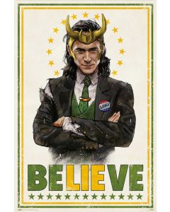 Loki - Believe Poster - Game On
