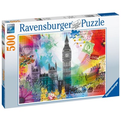 London Postcard 500 pc Puzzle - Game On