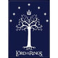 Lord of the Rings Gondor Insignia Tree Stars Magnet - Game On