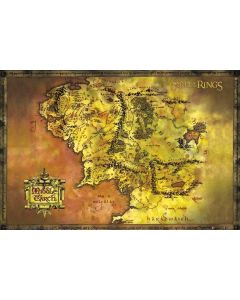 Lord of the Rings Middle Earth Map - Game On