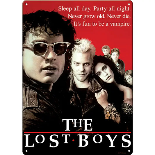 Lost Boys Movie Poster Metal Sign - Game On