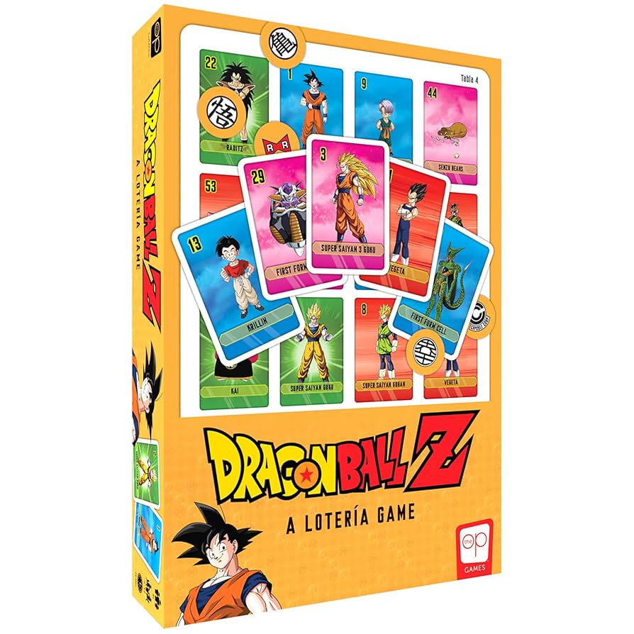 Loteria - Dragon Ball Z - Family - Game On