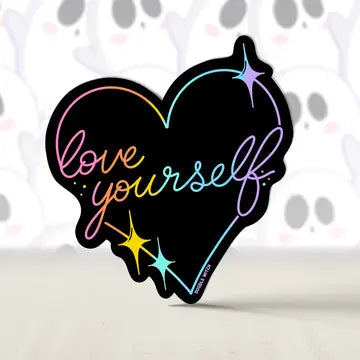 Love Yourself, Self Love, Body Positivity Sticker - Game On