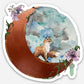 Lunar Fox and Crystal Sticker - Game On