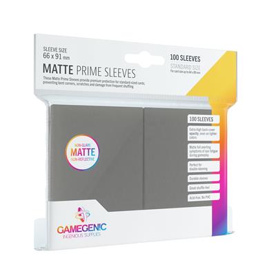 MATTE Prime Sleeves: Gray - Game On