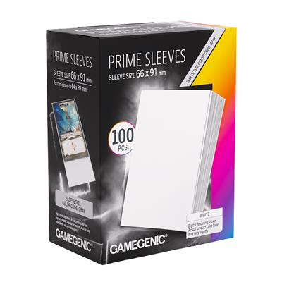 MATTE Prime Sleeves: White - Game On