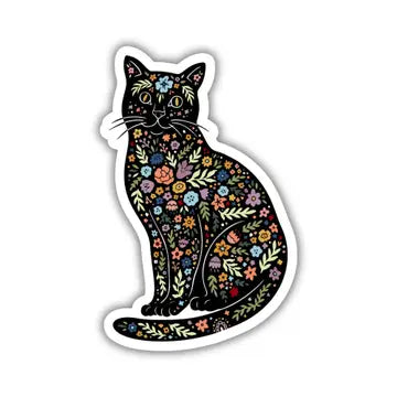 Magic Boho Cat Sticker - Game On