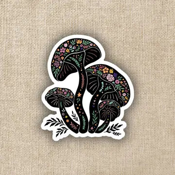 Magic Boho Mushrooms Jewel Tones - Game On
