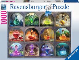 Magical Potions 1000 pc Puzzle - Game On