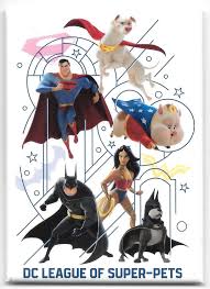 Magnet DC SuperPets Main Characters - Game On
