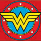 Magnet - Wonder Woman Logo on R - Game On