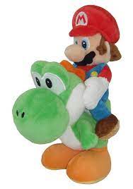Mario Riding Yoshi 8" - Game On