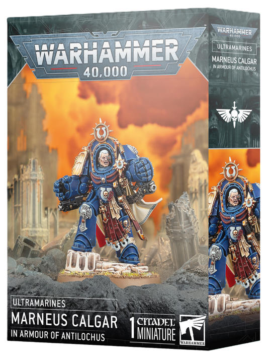 Marneus Calgar in Armor of Antilochus - Ultramarines - Game On