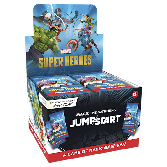 Marvel Super Heroes Jumpstart Booster Display - Game On