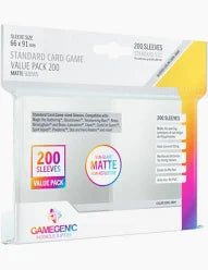 Matte Sleeves Std Card Game - Game On