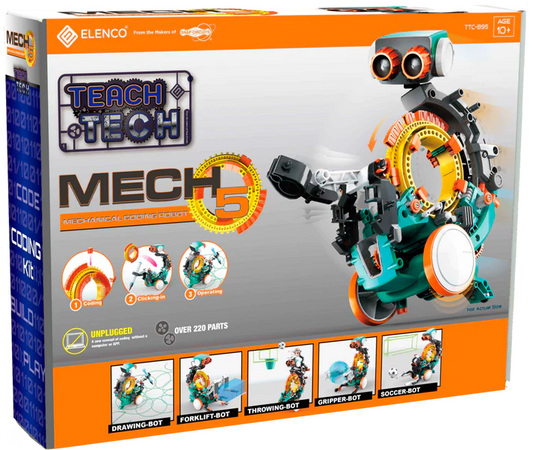 Mech-5 Coding Robot Kit - Game On