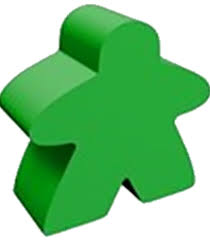 Meeple Patch Green - Game On