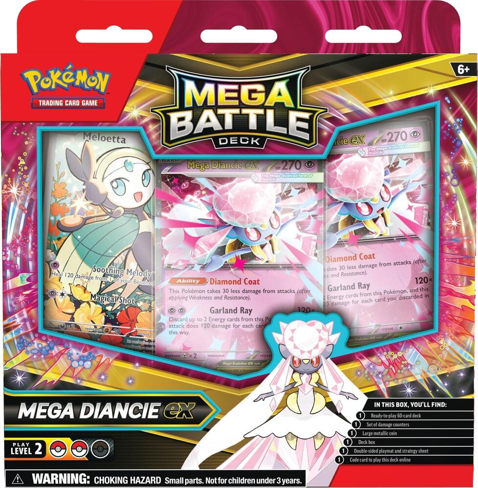 Mega Diancie ex Battle Deck - Game On