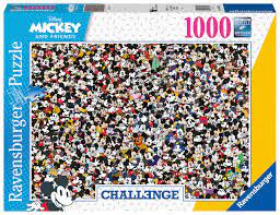 Mickey CHALLENGE 1000 pc Puzzle - Game On