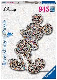 Shaped Mickey 945 pc Puzzle - Game On