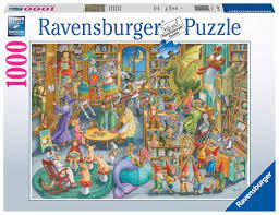 Midnight at the Library 1000 pc Puzzle - Game On