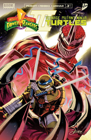 Mighty Morphin Power Rangers/Teenage Mutant Ninja Turtles Iii #3 A Main (Dressed, Zonno) - Game On