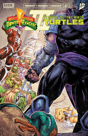 Mighty Morphin Power Rangers/Teenage Mutant Ninja Turtles Iii #3 B Variant (Dressed, Williams) - Game On
