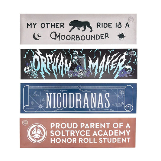 Mighty Nein Bumper Sticker 4 pk - Game On