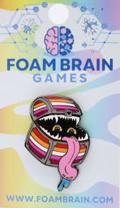 Mimic Pride Pin - Lesbian - Game On