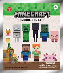 Minecraft 3D Foam Bag Clip, Series 1 - Game On