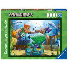 Minecraft Mosaic 1000 pc Puzzle - Game On