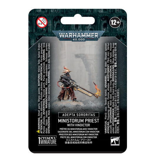 Ministorum Priest with Vindictor - Adepta Sororitas - Game On