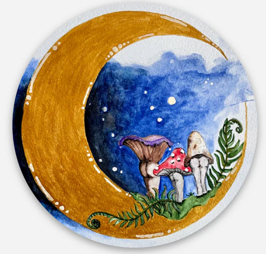 Mushroom Butts - 3" Circle - Game On
