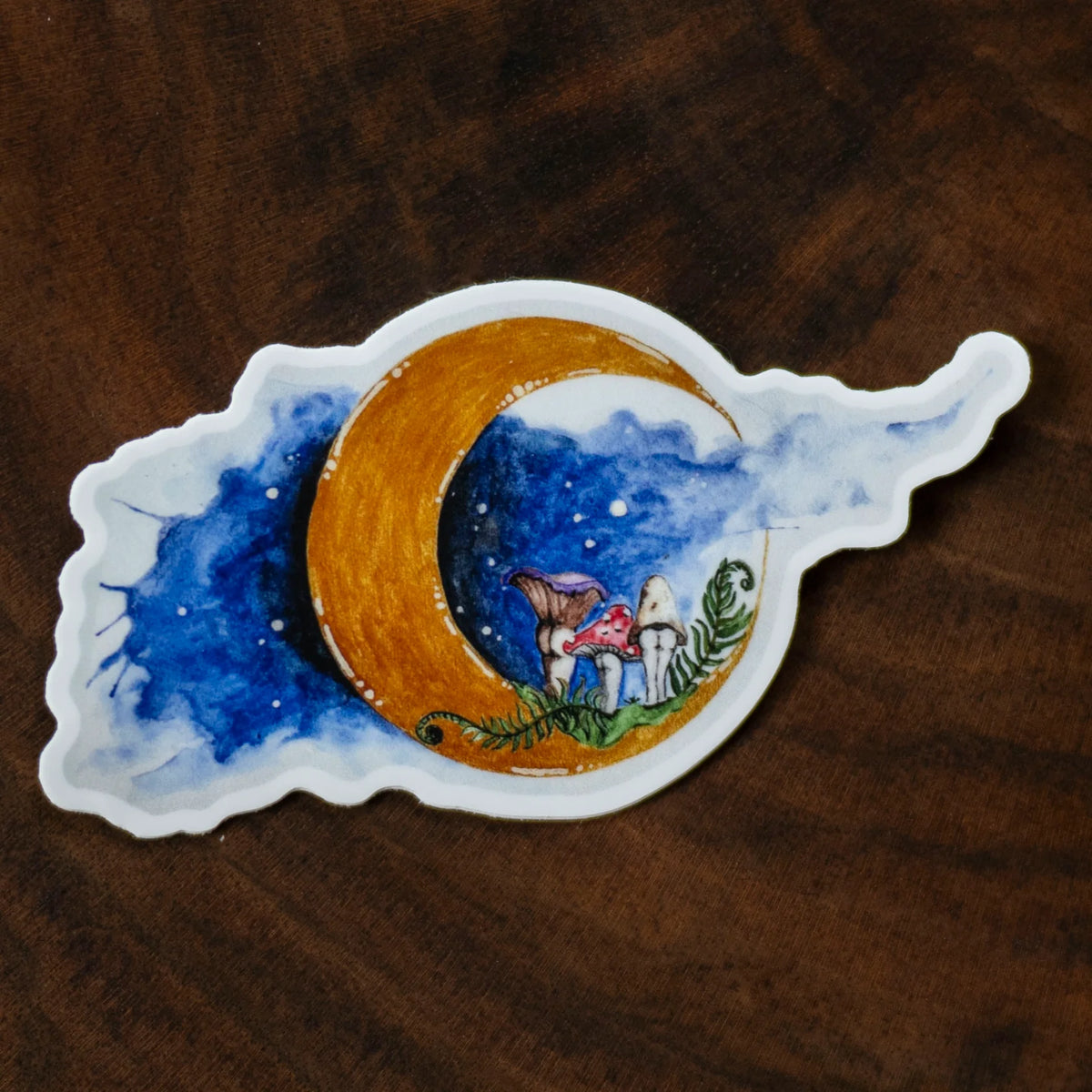 Mushroom Butts, Full Design Sticker - Game On