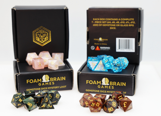Mystery Loot - Gemstone Dice - Game On