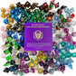 Mystery Sanded Sharp Edge Resin Polyhedral RPG Dice - Game On