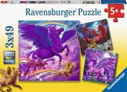 Mythical Majesty 3x49 pc Puzzle - Game On