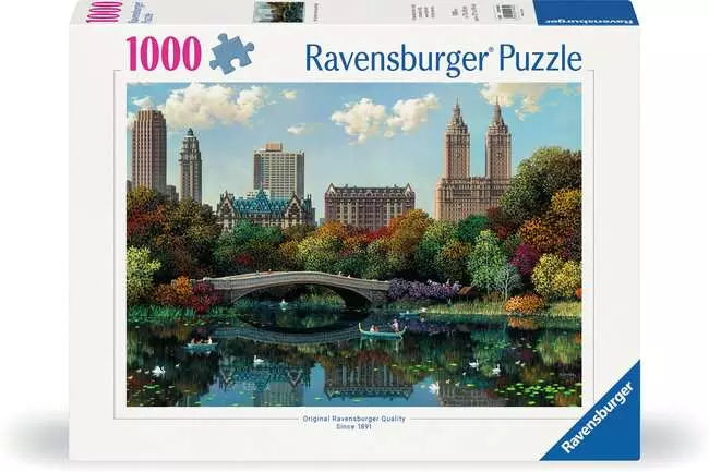 NY Central Park, Bow Bridge 1000 Pc - Game On