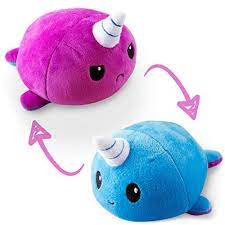 Narhwal Happy Angry Blue Purple - Game On