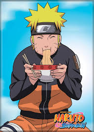 Naruto Eating Ramen Magnet - Game On