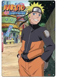 Naruto Metal Sign - Game On