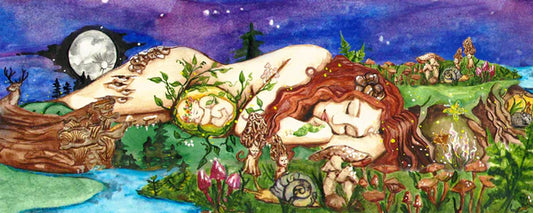 Nature Goddess - 3.25 x 16 Kiss Cut - Game On