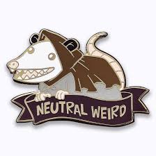 Neutral Weird - Opossum Enamel Pin - Game On