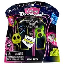 Nightmare Before Christmas Doorables Blacklight - Game On